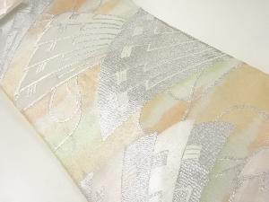 アンティーク 檜扇模様織出し袋帯(材料)